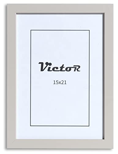 Victor Cornice Klee 15x21 cm (A5) in Grigia Cornice Moderna semplice in Legno 15x20 Cornice 15x21 Grigia