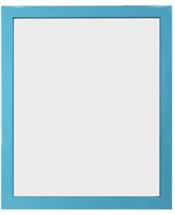 FRAMES BY POST Cornice portafoto in Vetro plastificato, 1,9 cm, Colore Blu, 25,4 x 10,2 cm