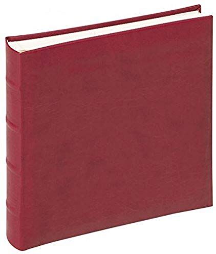 walther design album fotografico bordeaux 26 x 25 cm ecopelle con tasti in rilievo, Classic