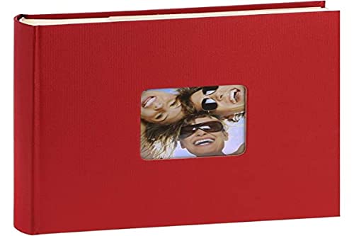 walther design album fotografico rosso 200 foto 10 x 15 cm Album per appunti con copertina ritagliata, Fun