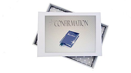 WHITE COTTON CARDS conferma Mini Photo Album, Blu Bibbia, , Board, Bianco, 12.5 x 17.5 x 2.5 cm