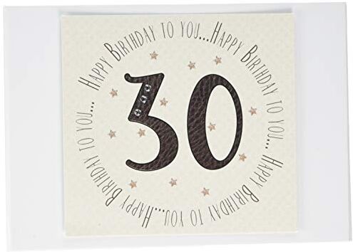 WHITE COTTON CARDS 30th Birthday Memories photo album (), di