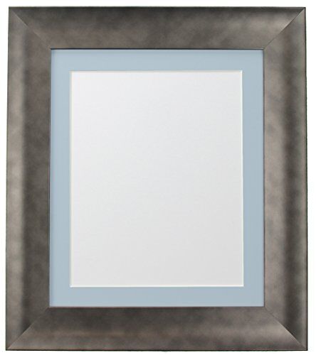 FRAMES BY POST Hygge Bear Creek Photo Poster Frame, plastica, Pewter, 8 x 8 Image Size 5 x 5 Inches
