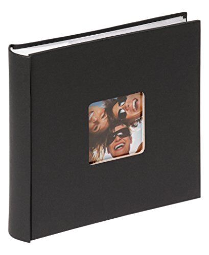 walther design album fotografico nero 200 foto 10 x 15 cm Album per appunti con copertina ritagliata, Fun