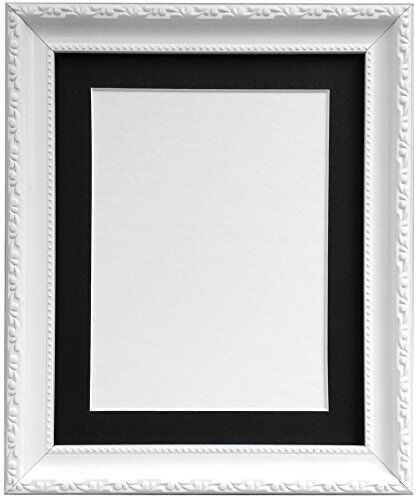 FRAMES BY POST , Cornice Fotografica Stile Shabby Chic, plastica, White, 14 x 11 Image Size 10 x 8 Inches