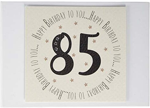 WHITE COTTON CARDS Album fotografico per 85° compleanno