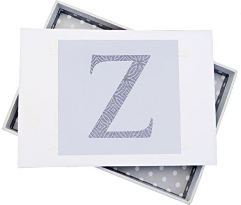 WHITE COTTON CARDS Alphabetics Iniziale Z Mini Photo Album, Multicolore