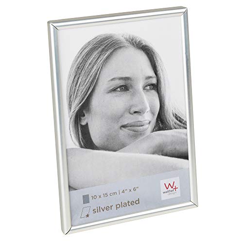 walther design cornice argento opaco 10 x 15 cm Chloe Portrait Frame