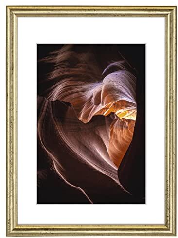 Hama Cornice portafoto in legno Phoenix, dorato, 30 x 40 cm