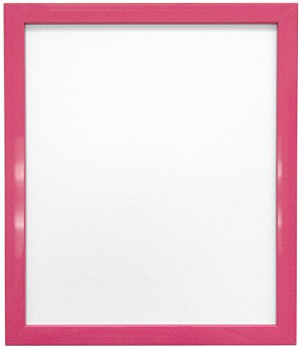 FRAMES BY POST Cornice portafoto in plastica con Vetro e Vetro, 1,9 cm, Colore: Rosa