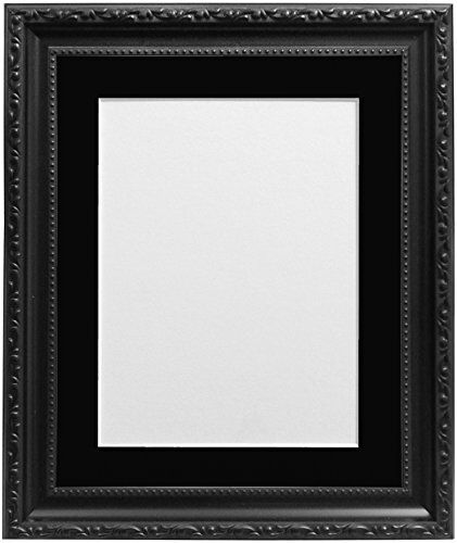 FRAMES BY POST , Cornice Fotografica Stile Shabby Chic, plastica, Nero, 30 x 30 cm Image Size 8 x 8 Inches