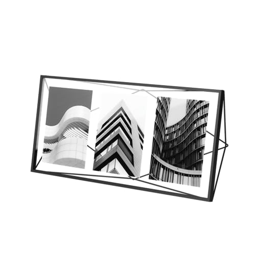 Umbra Prisma Cornice multifoto per immagini 13x18cm, Nero