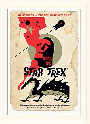 Pyramid Star Trek (Amok Time) – Memorabilia, Formato 30 x 40 cm, Carta, Multicolore, 30 x 40 x 1.3 cm