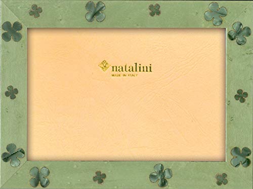 Natalini Quadrifoglio 10X15, Legno Tulipier, Verde, 10 X 15 X 1,5