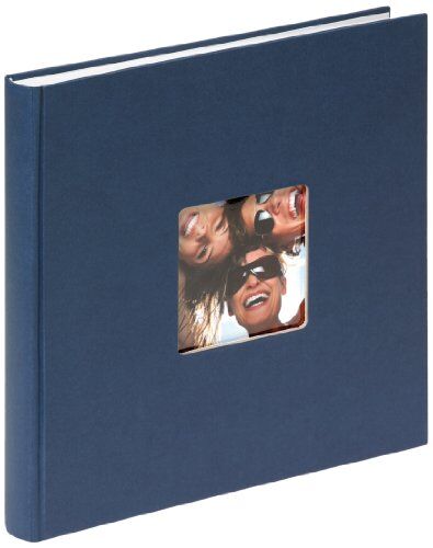 walther design album fotografico blu 26 x 25 cm con ritaglio di copertina, Fun
