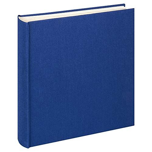 walther design album fotografico blu 30 x 30 cm lino, panno
