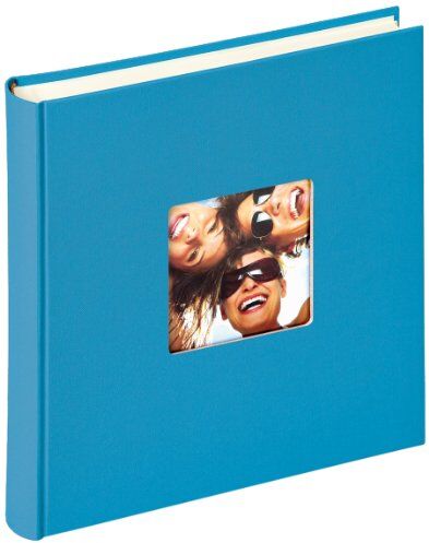 walther design album fotografico blu oceano 30 x 30 cm con ritaglio di copertina, Fun