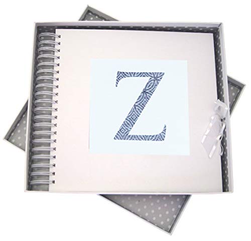 WHITE COTTON CARDS Alphabetics Iniziale Z e schede di Memoria Book, Multicolore