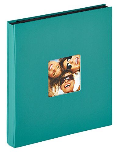 walther design album fotografico verde petrolio 400 foto 10x15 cm Album slip-in con ritaglio copertina, Fun