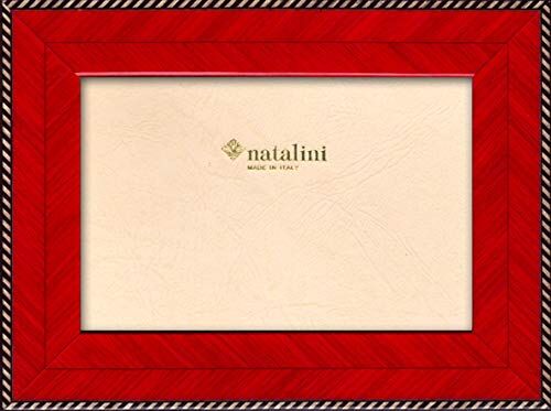 Natalini OBL Rosso F 13X18 Cornice Portafoto, Legno, 18 x 23 x 1.5 cm