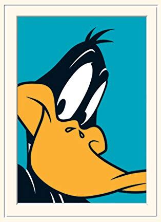 Pyramid Looney Tunes (Daffy Duck) – Memorabilia, Formato 30 x 40 cm, Carta, Multicolore, 30 x 40 x 1.3 cm