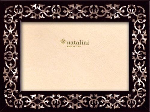 Natalini Marrakech Nera 13X18, Legno Tulipier, Nero, 13 X 18 X 1,5