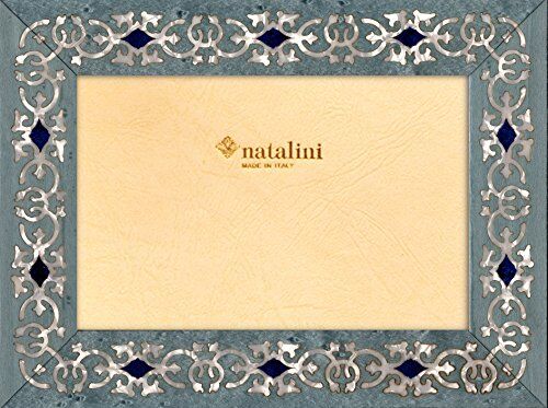 Natalini Marrakech Azzurra Cornice Portafoto, Tulipier, Blu, 15 x 20 x 1.5 cm