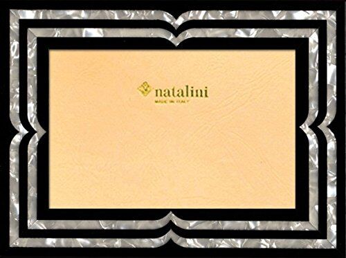 Natalini Nero Bellagio MP Bianco 13X18, Legno Tulipier, 13 X 18 X 1,5