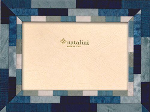 Natalini , Mira Blu, Cornice per foto, in legno/vetro, Blu, 10x15 cm