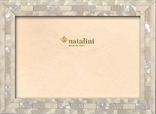 Natalini , Q H 20 BIANCO 10X15, Cornice, Legno, Bianco, Misure foto 10 x 15 cm, Misure esterne 13 x 18 x 1.5 cm