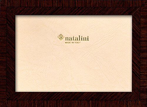 Natalini Cornice per foto, in legno/vetro, colore: wengé, Legno, wengé, 21x16x1,5 cm