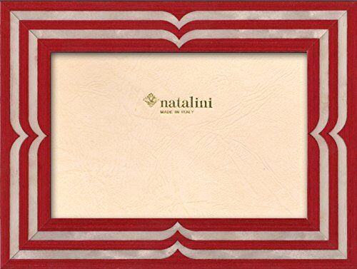 Natalini Rosso Bellagio Bianco 10X15, Legno Tulipier, 10 X 15 X 1,5