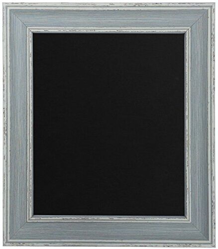 FRAMES BY POST AP-4620 Cornice portafoto blu invecchiata con supporto nero, 76 x 50 cm (vetro di plastica)