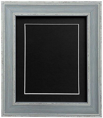 FRAMES BY POST Scandi Cornice portafoto con supporto nero e bordo di supporto, 76,2 x 50,8 cm, per immagine formato A2