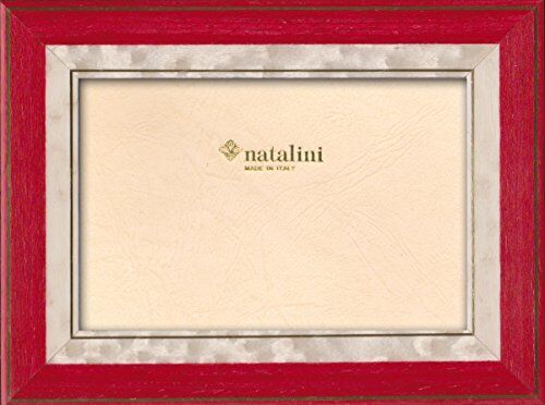 Natalini Rosso Lorena Bianco 10X15, Legno Tulipier, 10 X 15 X 1,5