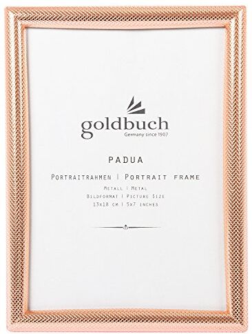 Goldbuch Padua 980083 Cornice portafoto in metallo per foto e foto in formato 13 x 18 cm, colore: Rame