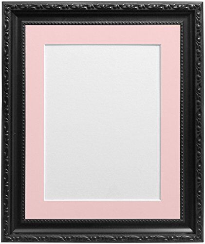 FRAMES BY POST , Cornice Fotografica Stile Shabby Chic, plastica, Nero, 18 x 12 Image Size 14 x 8 Inches