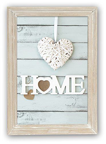 Zep Cornice portafoto, Legno, Beige, 17 x 12 x 2 cm