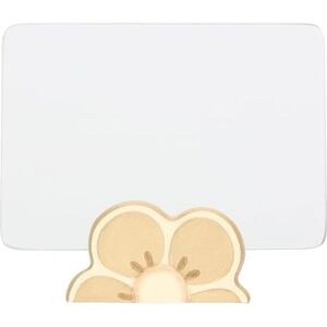 THUN Portafoto in vetro e ceramica con base a forma di fiore Iconic Elegance THUN Portafoto in vetro e ceramica con base a forma di fiore Iconic Elegance