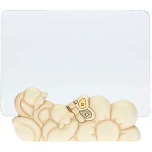 THUN Portafoto con Fiori e Farfalla Arredamento Casa Linea Elegance Ceramica, Vetro per Foto Formato 10x15 cm 17 h cm Altezza Totale THUN Portafoto con Fiori e Farfalla Arredamento Casa Linea Elegance Ceramica, Vetro per Foto Formato 10x15 cm 17 h cm Altezza Totale