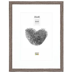 Deknudt Frames S66KH3P1_30,0x40,0 Cornice portafoto in Legno, 30 x 40 cm, 20 x 30 cm, Colore: Grigio Deknudt Frames S66KH3P1_30,0x40,0 Cornice portafoto in Legno, 30 x 40 cm, 20 x 30 cm, Colore: Grigio
