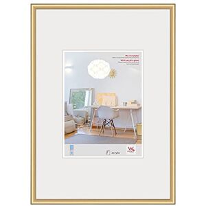 walther design oro 42 x 59,4 cm (DIN A2) con vetro artistico, cornice in plastica New Lifestyle walther design oro 42 x 59,4 cm (DIN A2) con vetro artistico, cornice in plastica New Lifestyle
