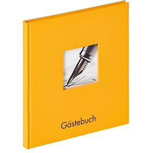 walther design guestbook giallo mais 23 x 25 cm con copertina ritagliata e goffratura, Fun walther design guestbook giallo mais 23 x 25 cm con copertina ritagliata e goffratura, Fun