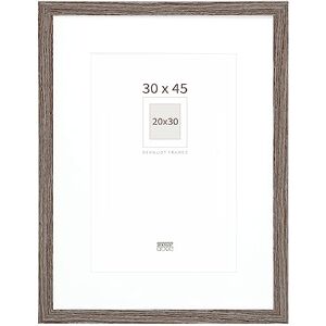 Deknudt Frames Cornice portafoto in Legno, 30 x 45 cm, 20 x 30 cm, Colore: Grigio Deknudt Frames Cornice portafoto in Legno, 30 x 45 cm, 20 x 30 cm, Colore: Grigio
