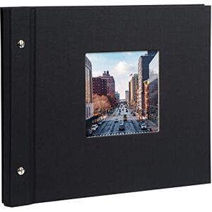Goldbuch Bella Vista Album portafoto, 40 pagine con pergamena, nero, 30x25 cm Goldbuch Bella Vista Album portafoto, 40 pagine con pergamena, nero, 30x25 cm