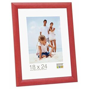 Ideal Deknudt Cornice - Rosso - Legno - 2.2x33.6x41.8 cm - Cornice Ideal Deknudt Cornice - Rosso - Legno - 2.2x33.6x41.8 cm - Cornice