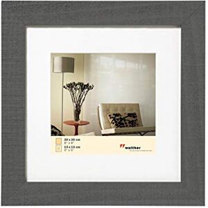 walther design Grigio 50 x 50 cm Home Cornice in Legno walther design Grigio 50 x 50 cm Home Cornice in Legno