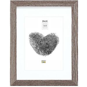 Deknudt Frames S66KH3P1_20,0x30,0 Cornice portafoto in Legno, 20 x 30 cm, 13 x 18 cm, Colore: Grigio Deknudt Frames S66KH3P1_20,0x30,0 Cornice portafoto in Legno, 20 x 30 cm, 13 x 18 cm, Colore: Grigio