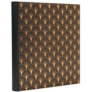 Exacompta Ref. Album fotografico NeoDeco 300 foto 60 pagine nere formato 29 x 32 cm copertina in cartoncino rivestito con carta testurizzata nera con effetto lucido Exacompta Ref. Album fotografico NeoDeco 300 foto 60 pagine nere formato 29 x 32 cm copertina in cartoncino rivestito con carta testurizzata nera con effetto lucido