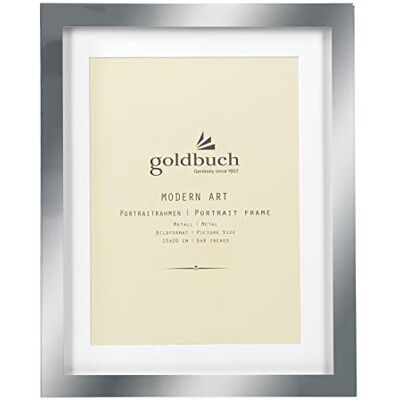 Goldbuch - Modern Art 15/20 - Argento - Metallo - Cornice foto Goldbuch - Modern Art 15/20 - Argento - Metallo - Cornice foto